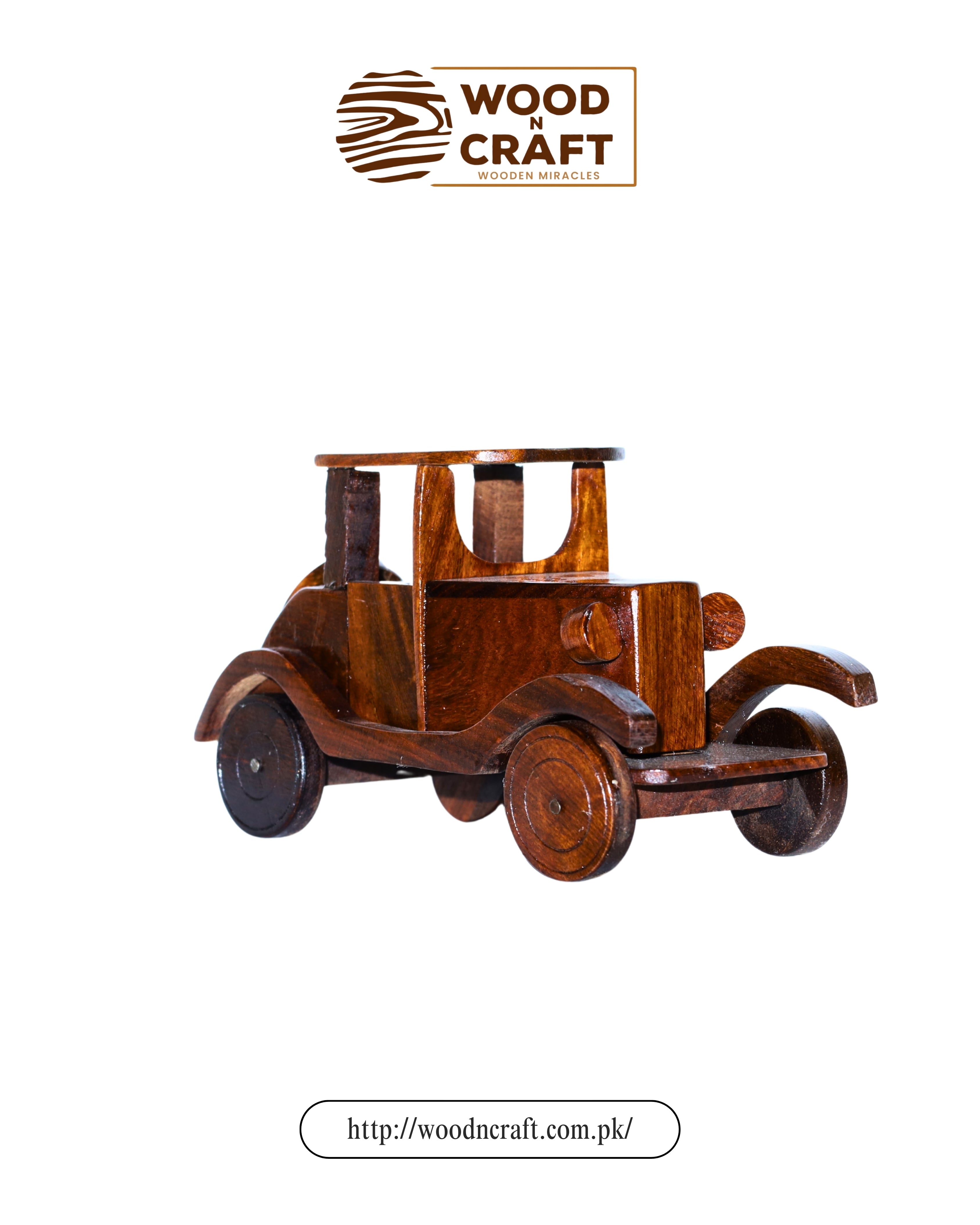 Wooden Car – Minimal & Modern