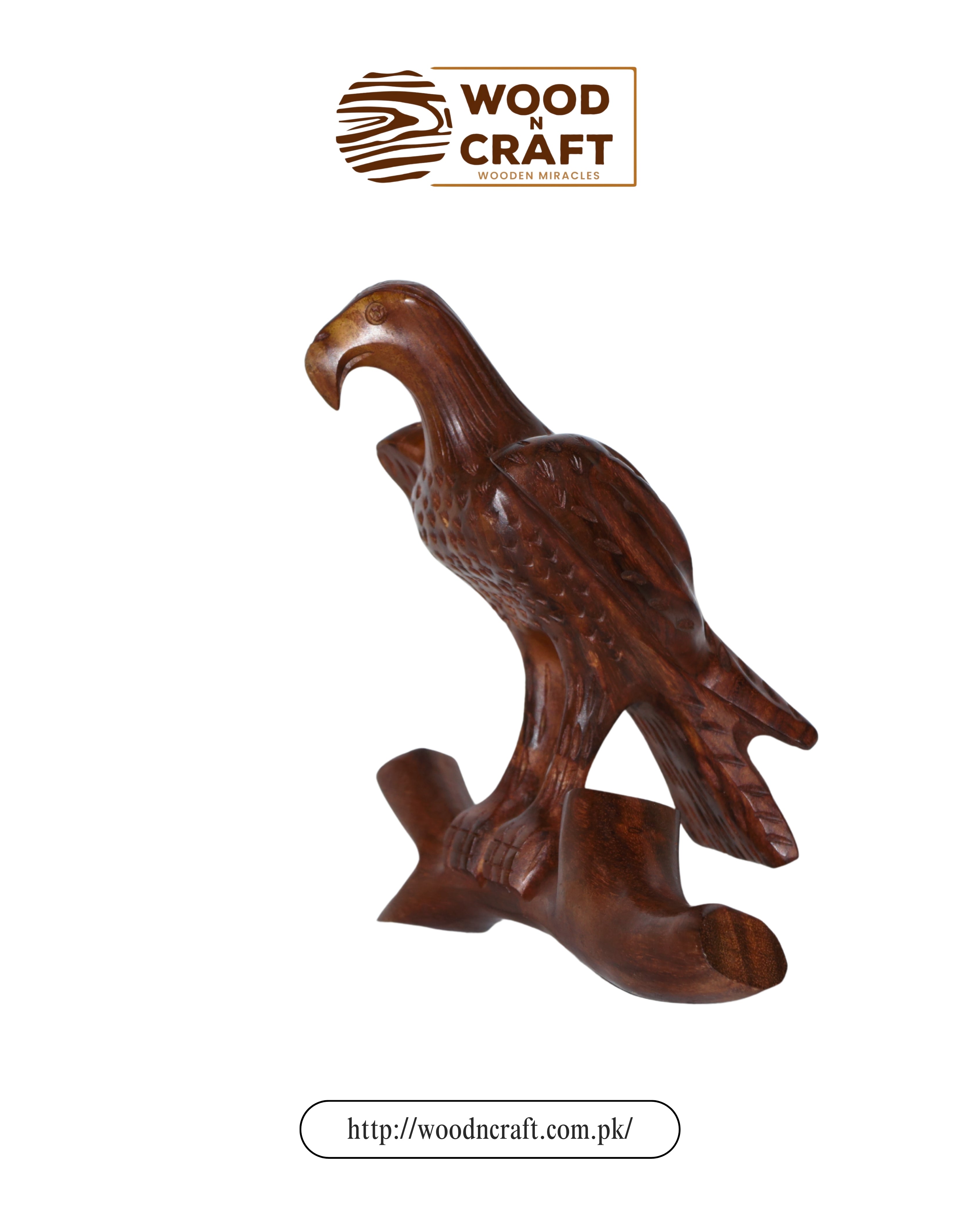 Wooden Eagle – Symbol of Vision & Power