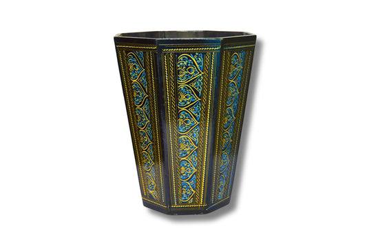 Handcrafted Wooden Dustbin – Elegant & Durable