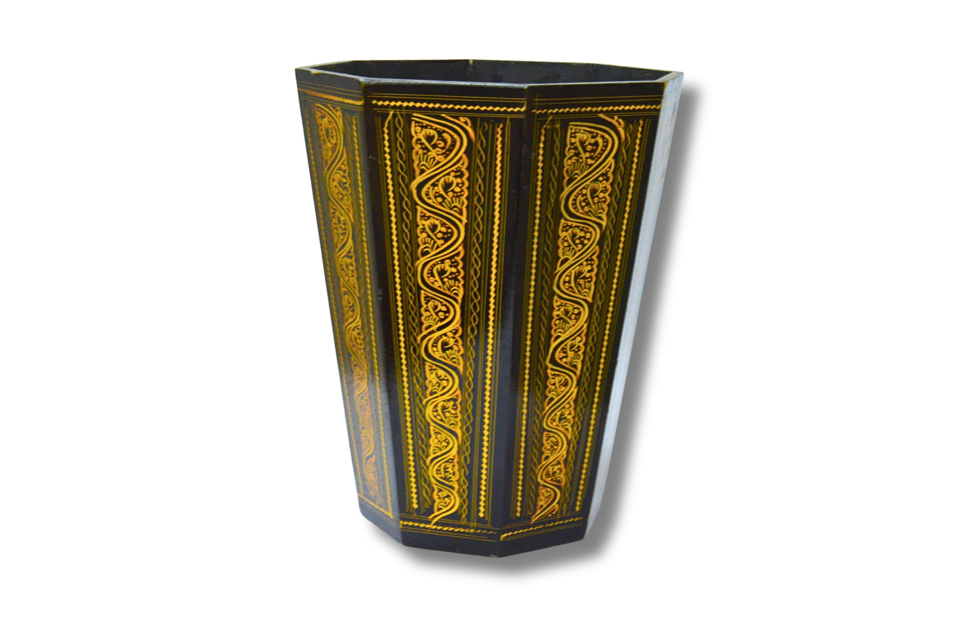 Dustbin Naqshi Yellow