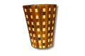 Wooden Dustbin Checkered