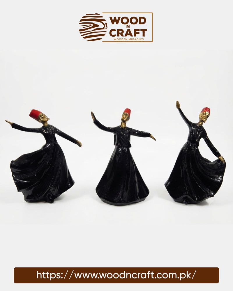 Whispers of Wisdom (Set of 3 Sufi Sculptures)