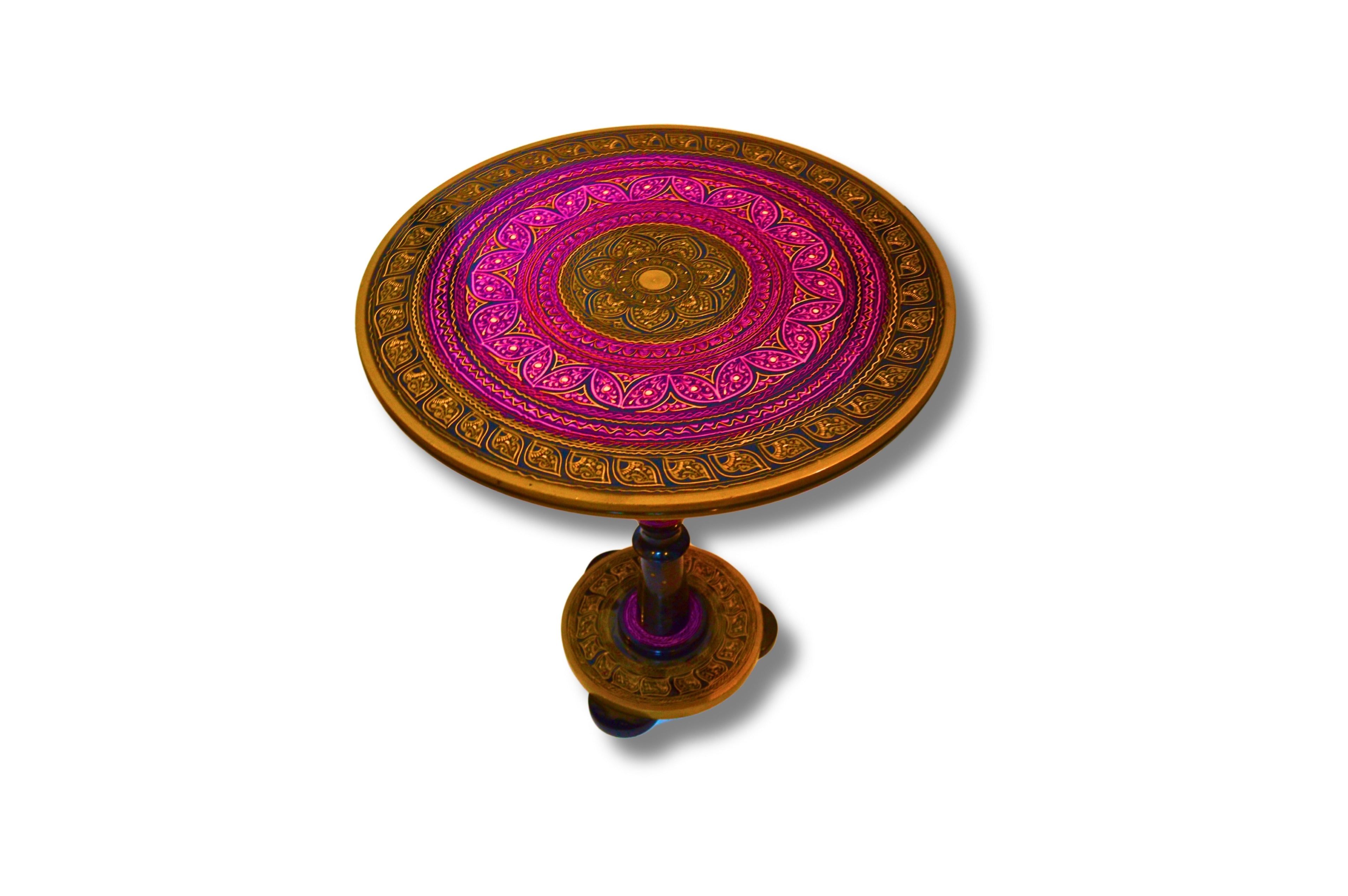 Coffee Table - Naqshi purple