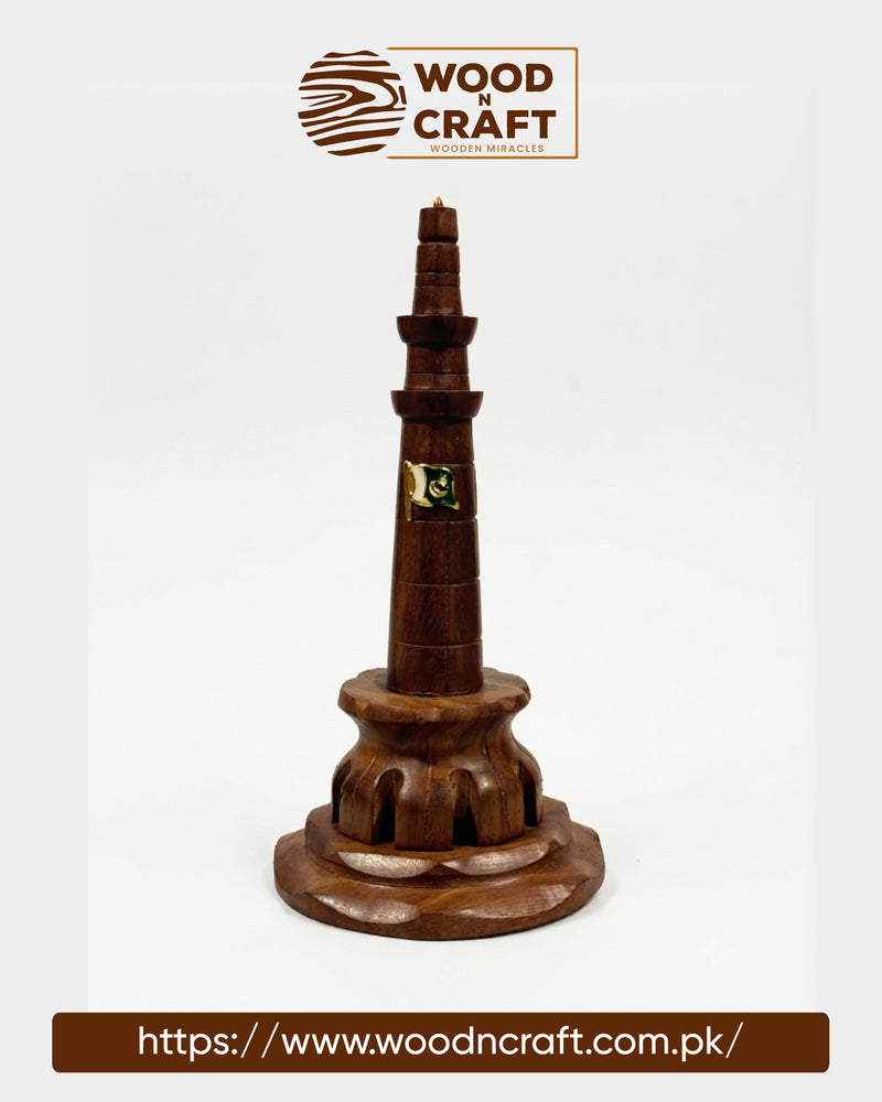 Wooden Minar-e-Pakistan Souvenir Model