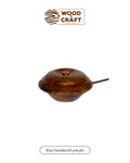 Wooden Sugar Pot