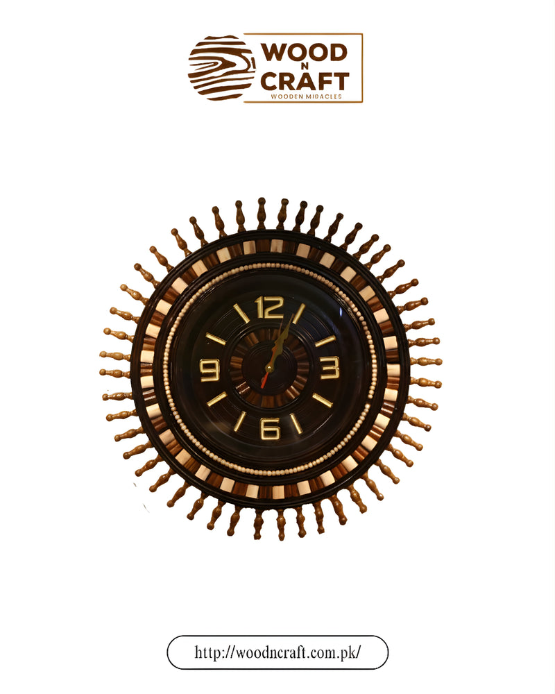 Wooden Wall Clock