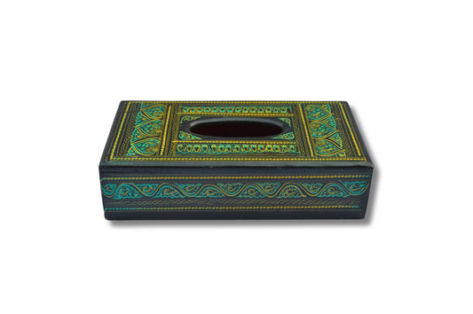 Handcrafted Wooden Tissue Box – Elegant & Stylish Home Décor
