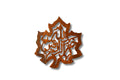 Wall Hanging Leaf Style Calligraphy Wallahu Khair
