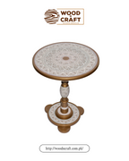 Coffee Table Naqshi White