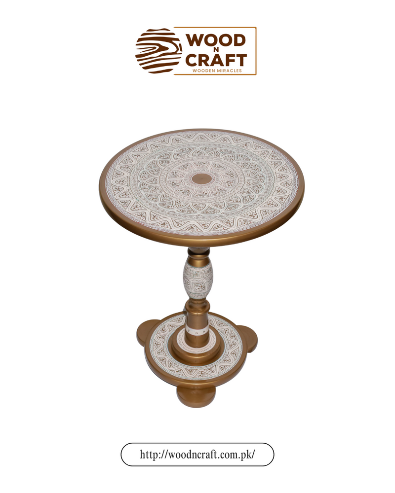 Coffee Table Naqshi White