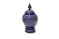 Candy Jar Single Blue Pottery Work