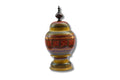 Candy Jar Single Naqshi Work Red