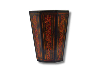 Handcrafted Wooden Dustbin – Elegant & Durable