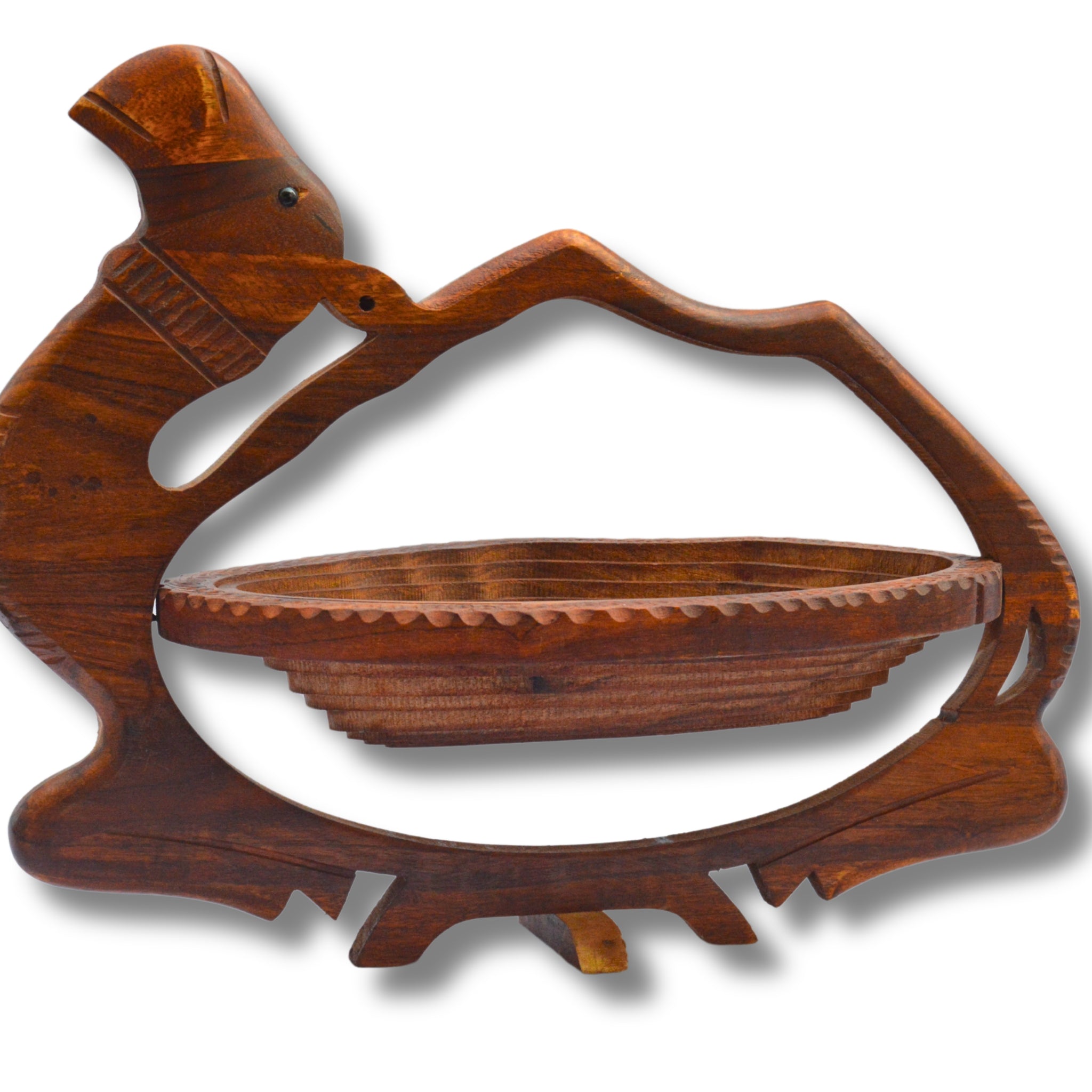 Premium Camel Wooden Basket